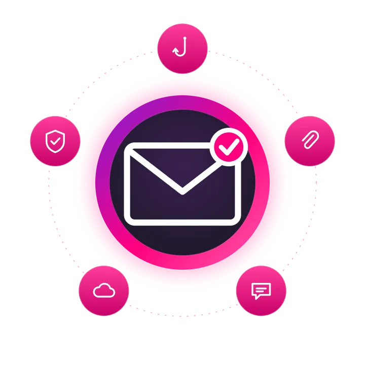 Illustration: Check Point Email Security beskytter e-mail, Teams og delte filer mod phishing